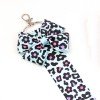 Leopard Hair Bow Holder for Girls zebra Strip Bows Keychain Children Bow Holder