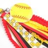 Girls Sport Softball Bag Accessories BOGG Bag Tassel Personalized Baseball Long Streamer Decoration for Girls