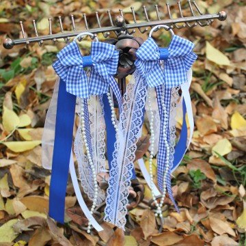  2pcs/set Wholesale South Carolina Kentucky College Tennessee College Gameday Cowgirl Boot Bow Tied Western Cowgirl Accessories