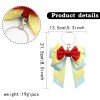 Satin Bow Handbag Bows Backpack Bow Purse Charm Bag Satin Bow Keychain Charm Princess Bows Bag Decoration