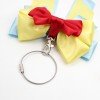 Satin Bow Handbag Bows Backpack Bow Purse Charm Bag Satin Bow Keychain Charm Princess Bows Bag Decoration