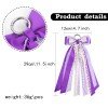 Western Boot Bows Girls Vintage Boot Bow Charm for Women Lace & Pearl Boot Bow for Cowgirl Boot Accessories