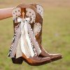 Western Boot Bows Girls Vintage Boot Bow Charm for Women Lace & Pearl Boot Bow for Cowgirl Boot Accessories