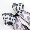 Large Rag Wreath Bow Keychain Rag Wreath Multi-layer Lace Pearl Long Streamer Fabric Bow for Outdoor Decoration