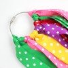 Long Streamer Ribbon Clip Keychain for Luggage Polka Dot rainbow Ribbon Bag Charm Keychain Student Bag Hanging Ornament Long Streamer Ribbon Clip Keychain for Luggage Polka Dot rainbow Ribbon Bag Charm Keychain Student Bag Hanging Ornament