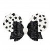 3.5'' Women Baby Girl Super Star Glitter Hair Bow 3.5'' Women Baby Girl Super Star Glitter Hair Bow