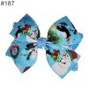 3.5" Glitter Hair Bows Kids Toddler Cute Leather Clip Girls Hair Accessories151-215