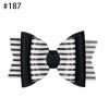 stripe Rainbow Princess Hairgrips  glitter Hair Bows with Clip Dance Party Bow Hair Clip Girls Hair Accessories