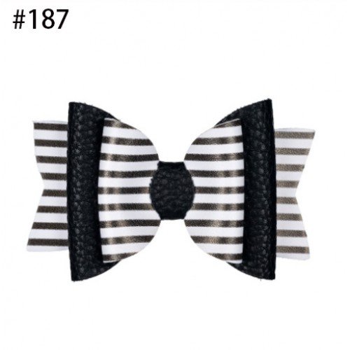 stripe Rainbow Princess Hairgrips  glitter Hair Bows with Clip Dance Party Bow Hair Clip Girls Hair Accessories