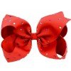 8" Large colorful diamond boutique Bow With Hair Clip rhinestones big hair bows 8" Large colorful diamond boutique Bow With Hair Clip rhinestones big hair bows
