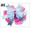 5'' glitter layered hair bows popular shinne girl big bows with glitter ribbon 5'' glitter layered hair bows popular shinne girl big bows with glitter ribbon