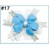 5'' glitter layered hair bows popular shinne girl big bows with glitter ribbon 5'' glitter layered hair bows popular shinne girl big bows with glitter ribbon