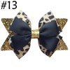 4'' Glitter hair bows three layer boutique bows with print ribbon newest fashion hair bows for girl hair clips 4'' Glitter hair bows three layer boutique bows with print ribbon newest fashion hair bows for girl hair clips