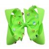 6'' summer neon color hair bows with sequin flower on top glitter big hair bows jojo style bows 6'' summer neon color hair bows with sequin flower on top glitter big hair bows jojo style bows