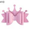 3.5‘’princess crown glitter hair bows for toddle girl hair clips 3.5‘’princess crown glitter hair bows for toddle girl hair clips