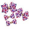 Glitter Ribbon Bows For Girls Hair Clips summer Glitter Ribbon Bows For Girls Hair Clips summer