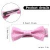 2pcs/set Shiny Solid Bow Hair Clips,Glitter Solid Color Bow Hair Barrettes 2pcs/set Shiny Solid Bow Hair Clips,Glitter Solid Color Bow Hair Barrettes