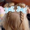 Princess Hair Bow Clip Castle Glitter Bow for Kids Toddler Castle Hair Bows for Girls Kids Hair Accessories