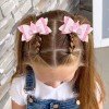 Princess Hair Bow Clip Castle Glitter Bow for Kids Toddler Castle Hair Bows for Girls Kids Hair Accessories