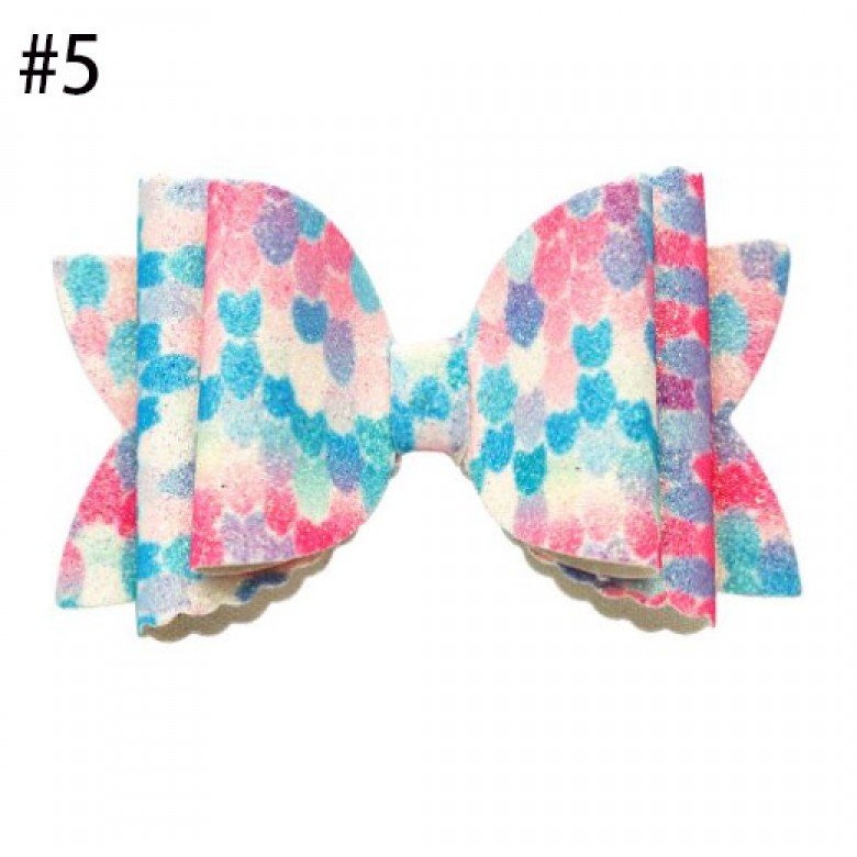 3.5'' Women Baby Girl Glitter Mermaid Hair Bow Kids Hairpins Hair Clip 3.5'' Women Baby Girl Glitter Mermaid Hair Bow Kids Hairpins Hair Clip