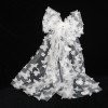 Satin Hair Bow Clips White Tassel Hair Clips with butterfly Party dot mesh Bride Hair Bow Accessories