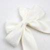 Matte Satin Lace Sailor Bows Santin Silky Handmade Sailor Bows Girls Elegant Hair Bow with Lace Bridal Hair Accessories