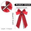 Silky Satin Lace Hair Clips Girls Polyester Long Tail Sailor Hair Bow Clip with Lace Details Girls Hair Bow Accessories