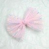 Girls Glitter Sequin Mesh Princess Hair Bows Clip Baby Girls Chiffon Different Color Hair Bow Kids Hair Accessories
