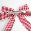 Back to School Gingham Moonstitch Long Tail Sailor Hair Bows