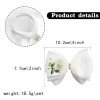 Spring Summer Flower Hair Bow Clip with butterfly for Girls Floral Pearl Meash Hair Bow Accessories