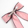 Moonstitch Suede Long Sailor Hair Bows For Girls Coquette Faux Suede Bow Barrette for Long Hair Kids Hair Accessories