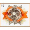 5.5''rhinestone big hair bows big boutique bows
