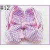 Gingham Boutique Bow ,Plaid  hair Bows