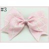 Print Grosgrain Ribbon cheer Hair Bow for Girls Print Grosgrain Ribbon cheer Hair Bow for Girls