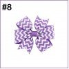 2.5-3'' chevron pinwheel hair bows abby girl hair clips baby kid accessories for head fashion bows
