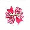 2.5-3'' chevron pinwheel hair bows abby girl hair clips baby kid accessories for head fashion bows