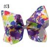 Splash-ink jojo Alligator Clip rainbows Hair Bow Splash-ink jojo Alligator Clip rainbows Hair Bow