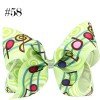 8inch piano music handmade boutique hair bow with alligator clip jojo big large girl hair accessories