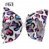 8inch leopard handmade boutique hair bow 8inch leopard handmade boutique hair bow