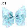 8inch leopard handmade boutique hair bow 8inch leopard handmade boutique hair bow