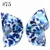 8inch leopard handmade boutique hair bow 8inch leopard handmade boutique hair bow