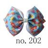 Girl 4.5" New Angel Hair Bow Clip inspired boutique  girl hair Bows Accessories With Clip hair Bow Hairpins Hair Ornaments  201-250