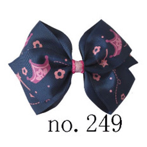 Girl 4.5" New Angel Hair Bow Clip inspired boutique  girl hair Bows Accessories With Clip hair Bow Hairpins Hair Ornaments  201-250