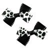 2.7''cow Pattern Hair Bows Red pink Cow Girl Cute Hair Clip Set for Girls Kids Hair Accessories 2.7''cow Pattern Hair Bows Red pink Cow Girl Cute Hair Clip Set for Girls Kids Hair Accessories