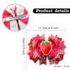 Spring Summer  Rose Floral Hair Clips Kids Hair Accessories