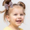 3pcs/set Leopard Hair Bows Clip ,  Kids Hair Bows Accessories