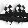 Racing Team Hair Bows Checkered Flag Hand Bows for Girls Racing Headband Checkered Wrist Corsage Kids Outfit Accessories