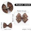 3pcs Zebra Print ribbon Hair Bows for Girls 3pcs Zebra Print ribbon Hair Bows for Girls
