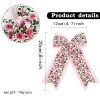 Spring Summer Rose Bow Hair Clips Sunflower Daisy Bows Barrette for Girls Kids Hair Accessories