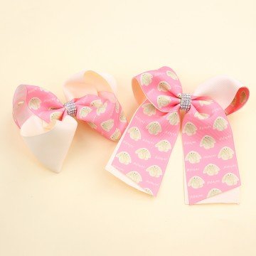  Girls Jelly Bunny Bean cat Cake Cheer Bow